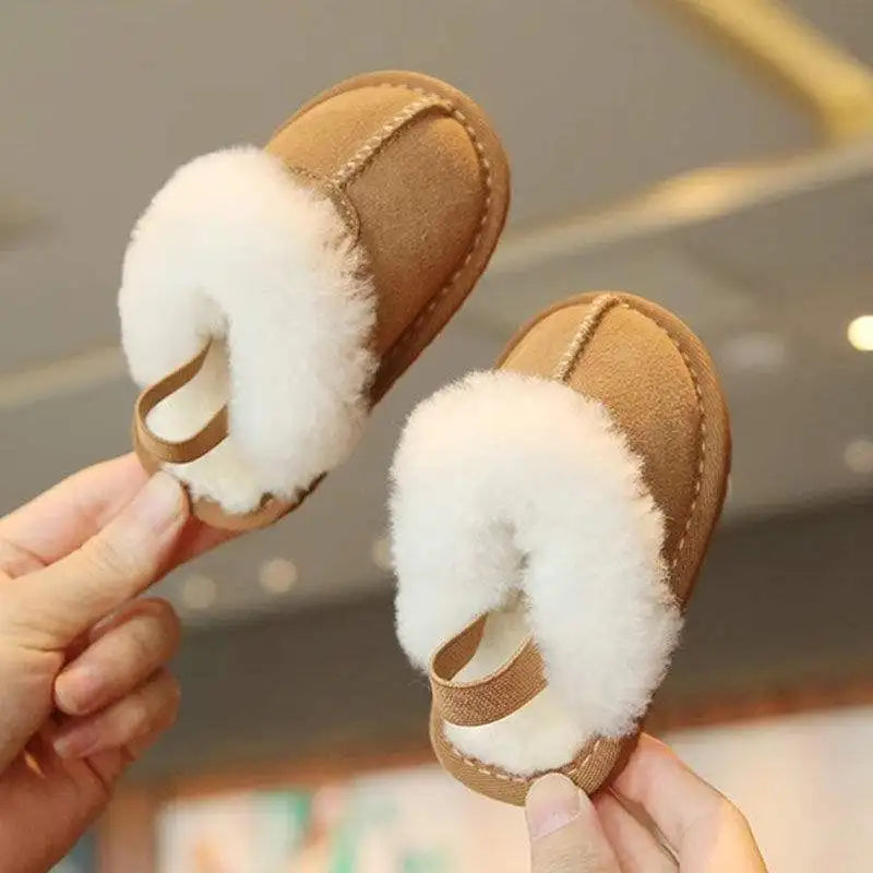 Casual Soft Soled and Plush Baby Shoes