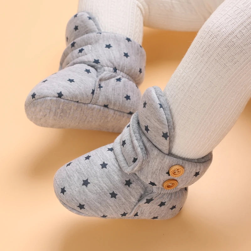 0-18M  Plush Ankle Boot
