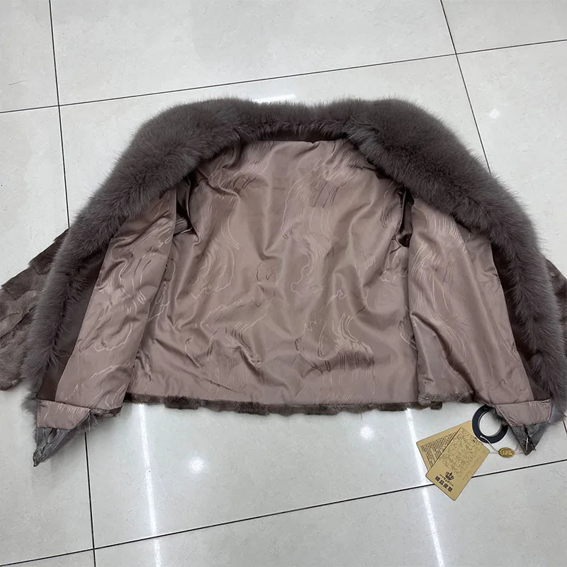 Fur  Collar Coat