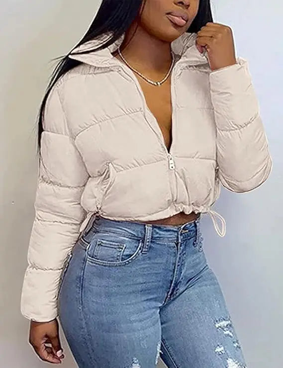 Cropped Puffer Jacket