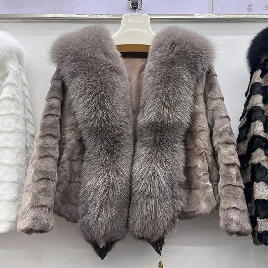 Fur  Collar Coat