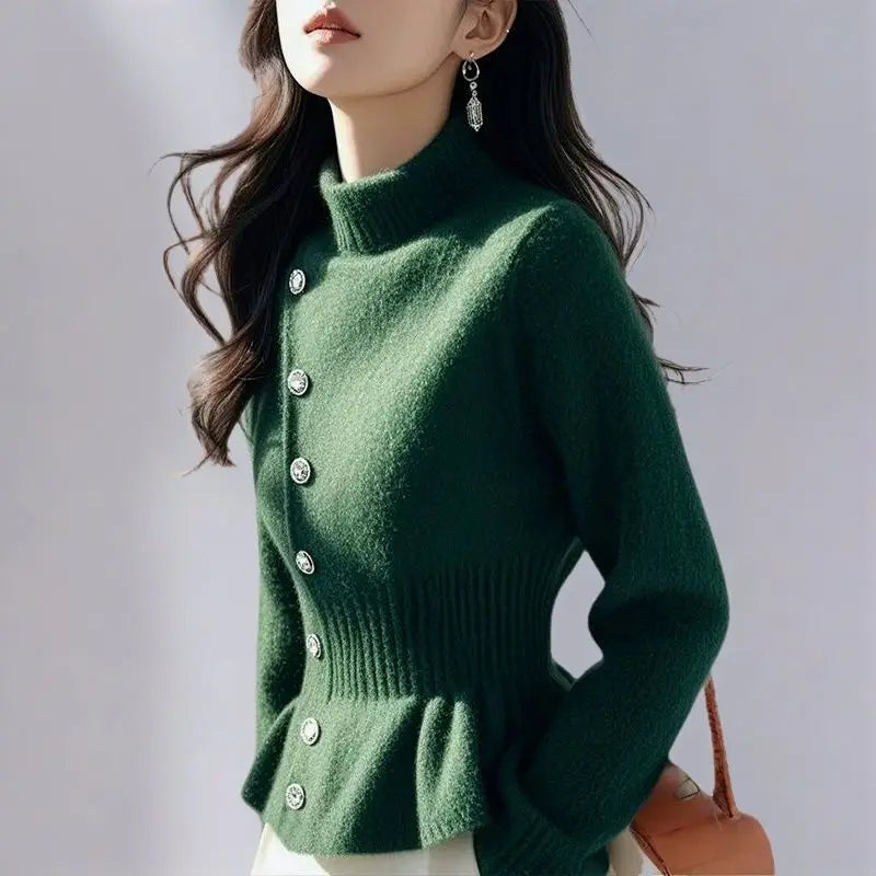 Turtleneck Knitted Sweater