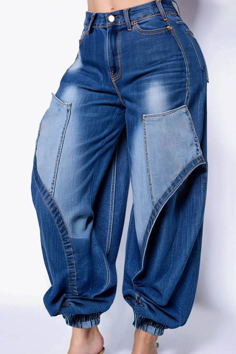 Blue Jogging Denim Jean