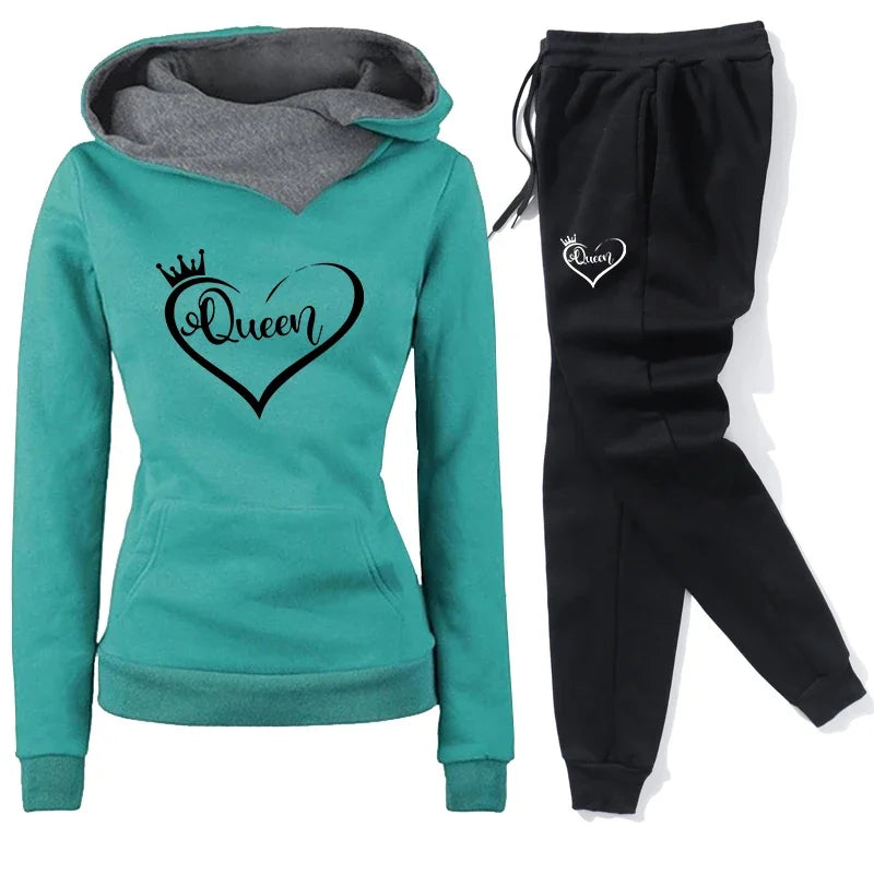 Casual Sweat Pant Long Sleeve Pullover