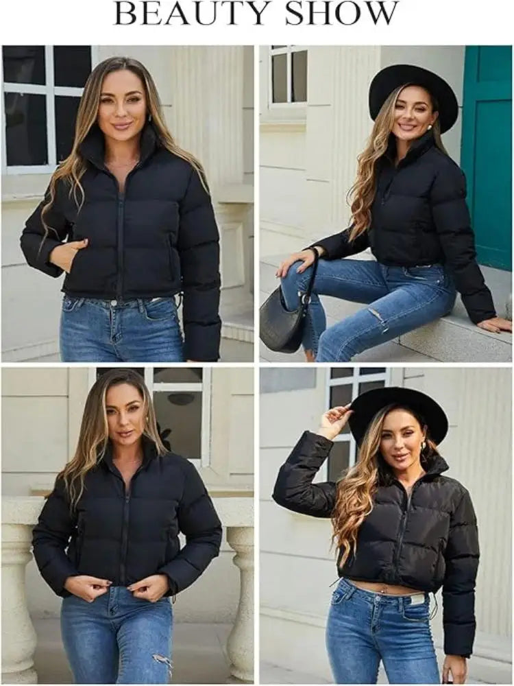 Cropped Puffer Jacket