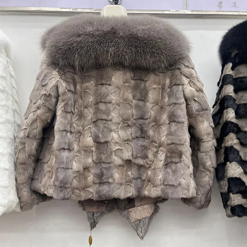 Fur  Collar Coat