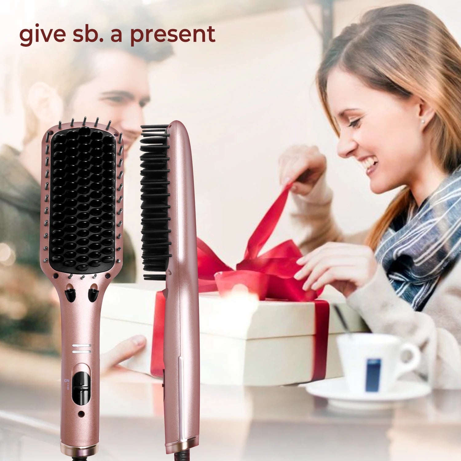 Electric Hair Straightening Brush - My Store