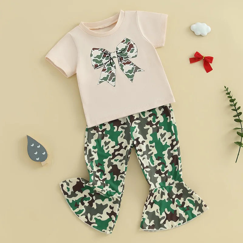 Floral Print Ruffle Short Sleeve 2 Piece Set