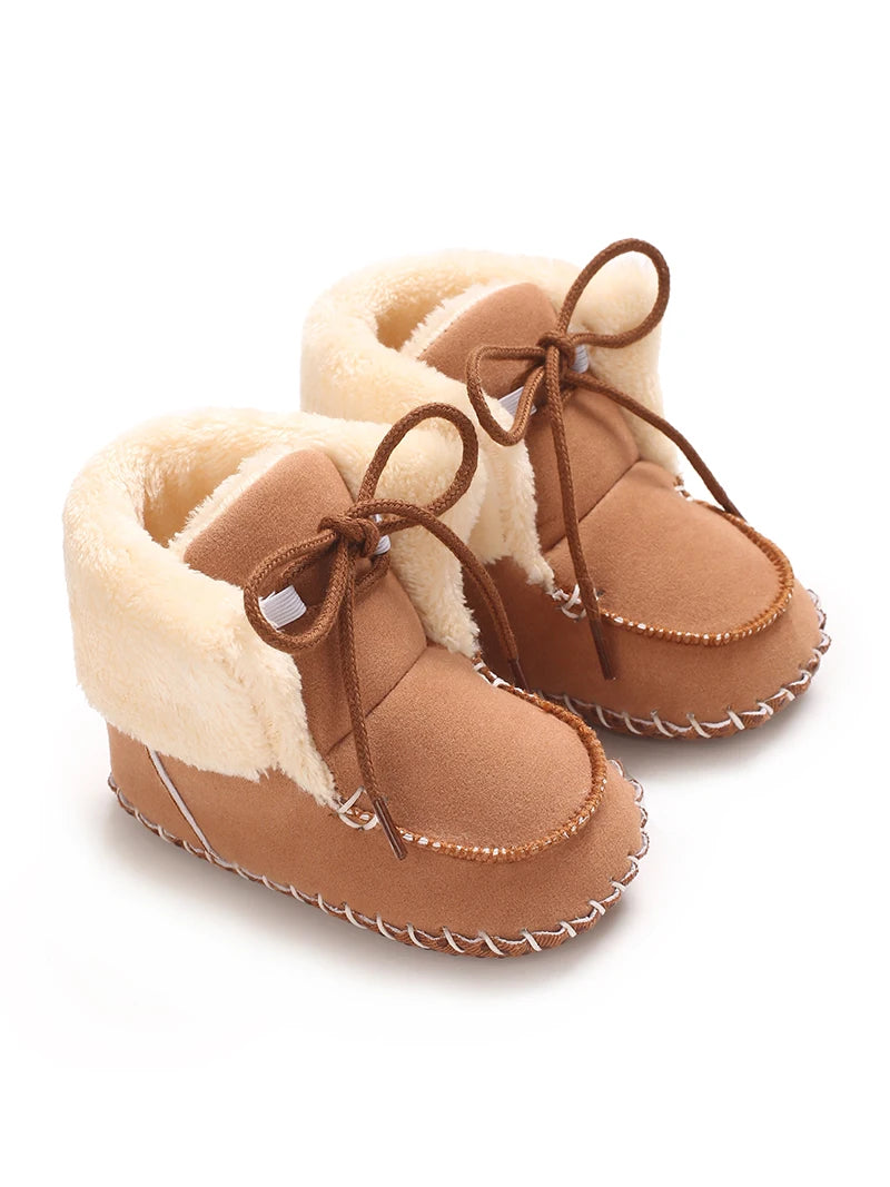0-18M  Plush Ankle Boot