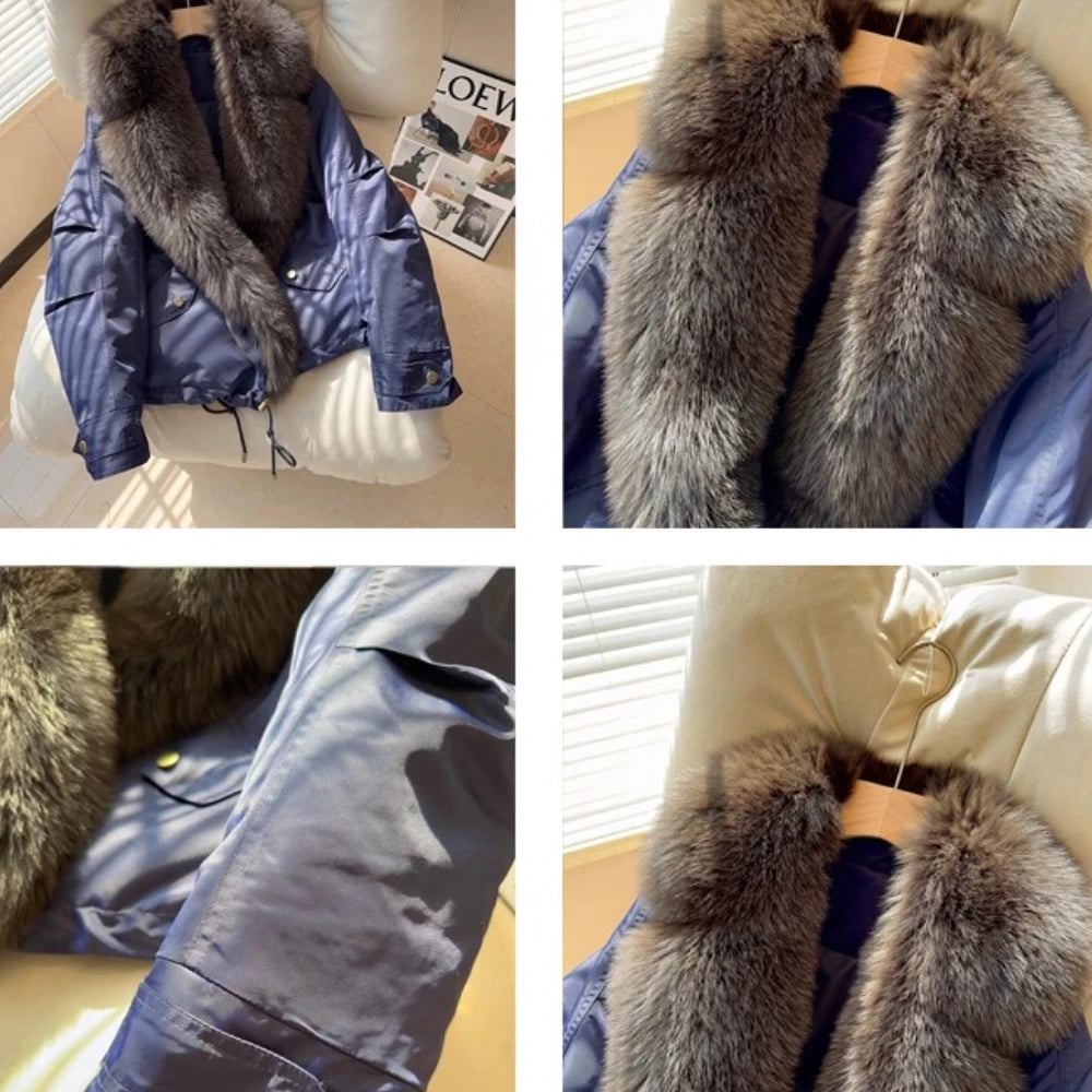 White Goose Down Coat