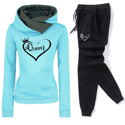 Casual Sweat Pant Long Sleeve Pullover
