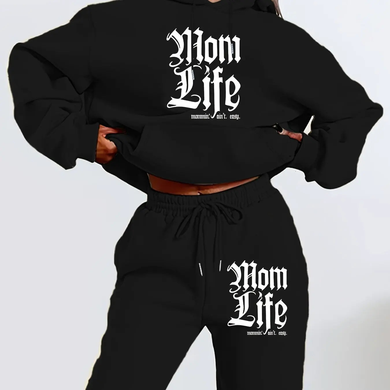 Hoodie Sweat Pants Set