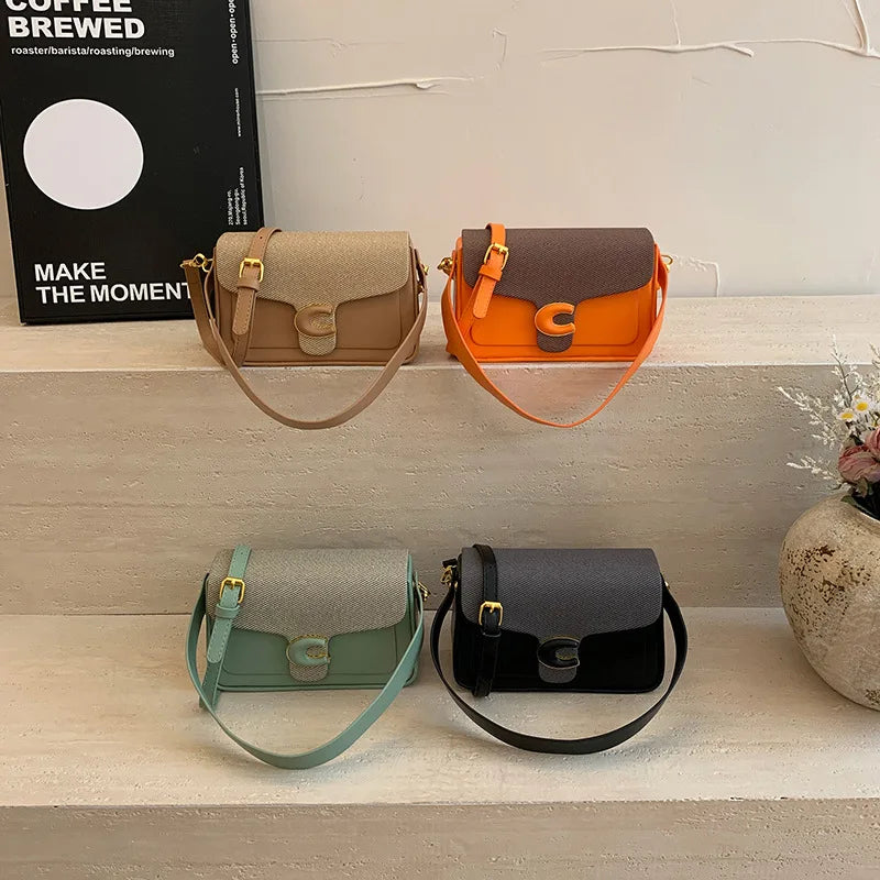 Patchwork Crossbody Purse