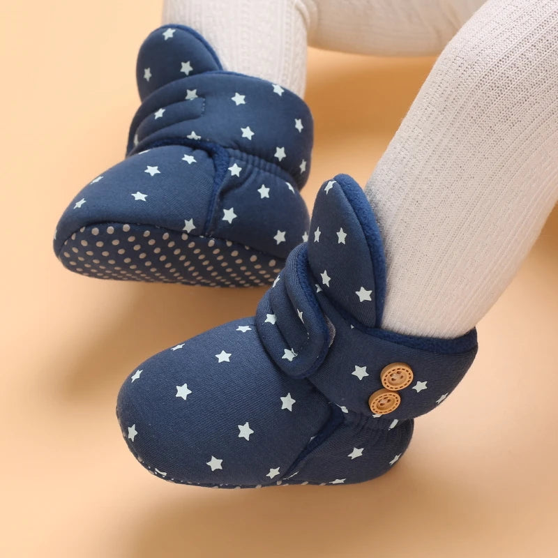 0-18M  Plush Ankle Boot