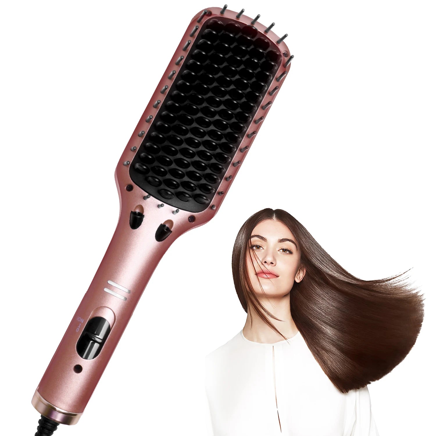 Electric Hair Straightening Brush - My Store