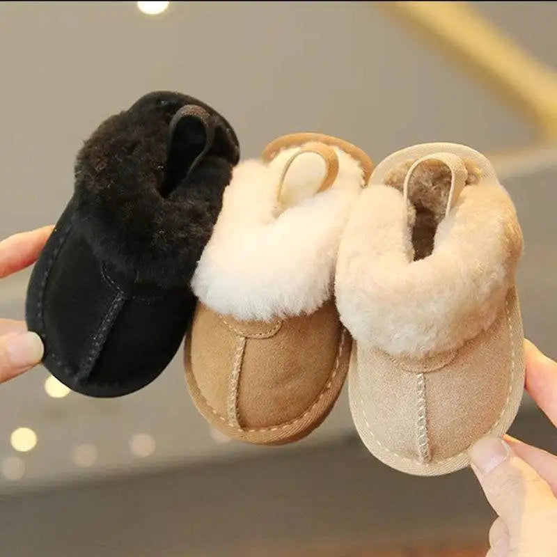 Casual Soft Soled and Plush Baby Shoes