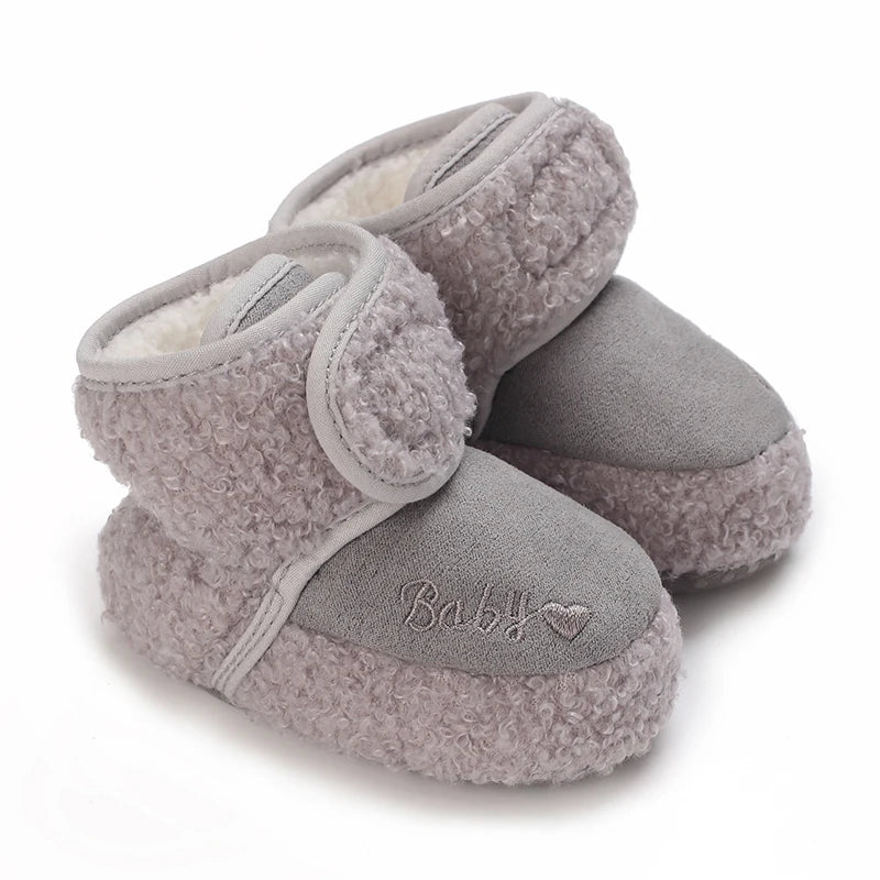 0-18M  Plush Ankle Boot
