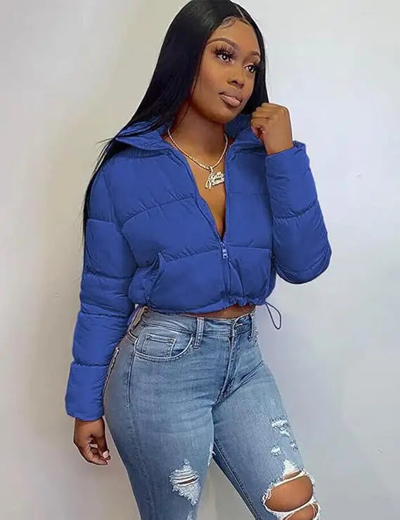 Cropped Puffer Jacket