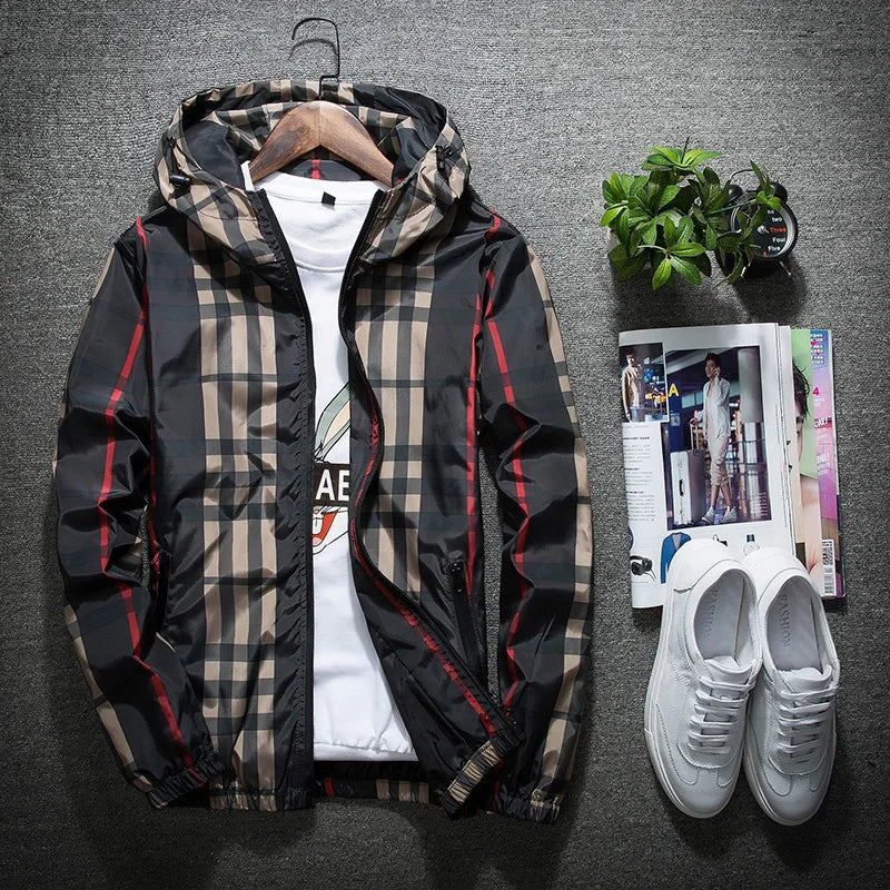 Classic Plaid Breath Jacket