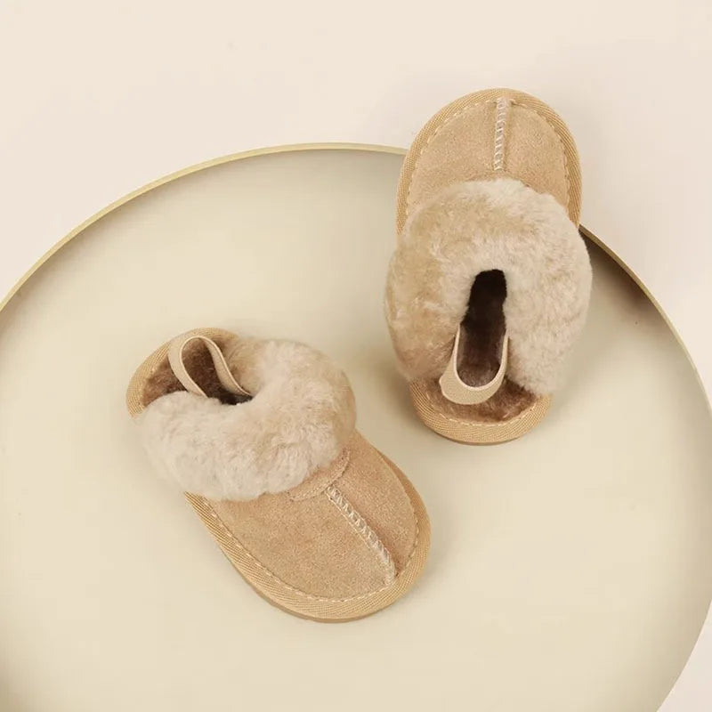 Casual Soft Soled and Plush Baby Shoes