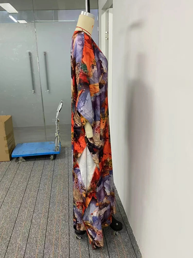 Elegant Vintage Maxi Dress