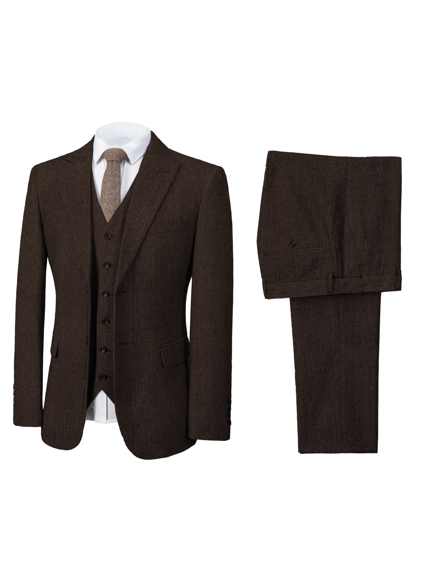 Men's Elegant Suit 3pcs
