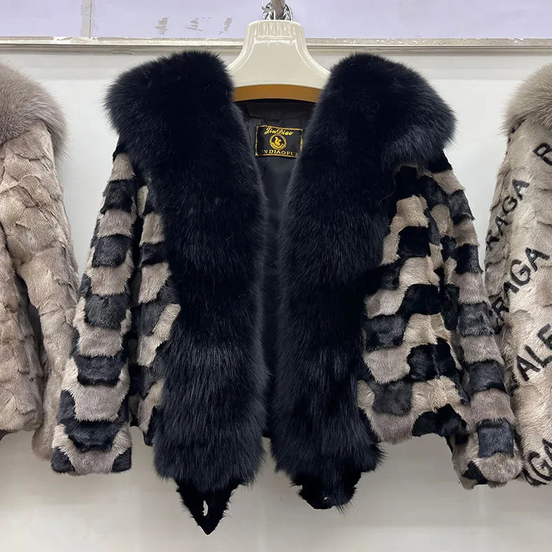 Fur  Collar Coat