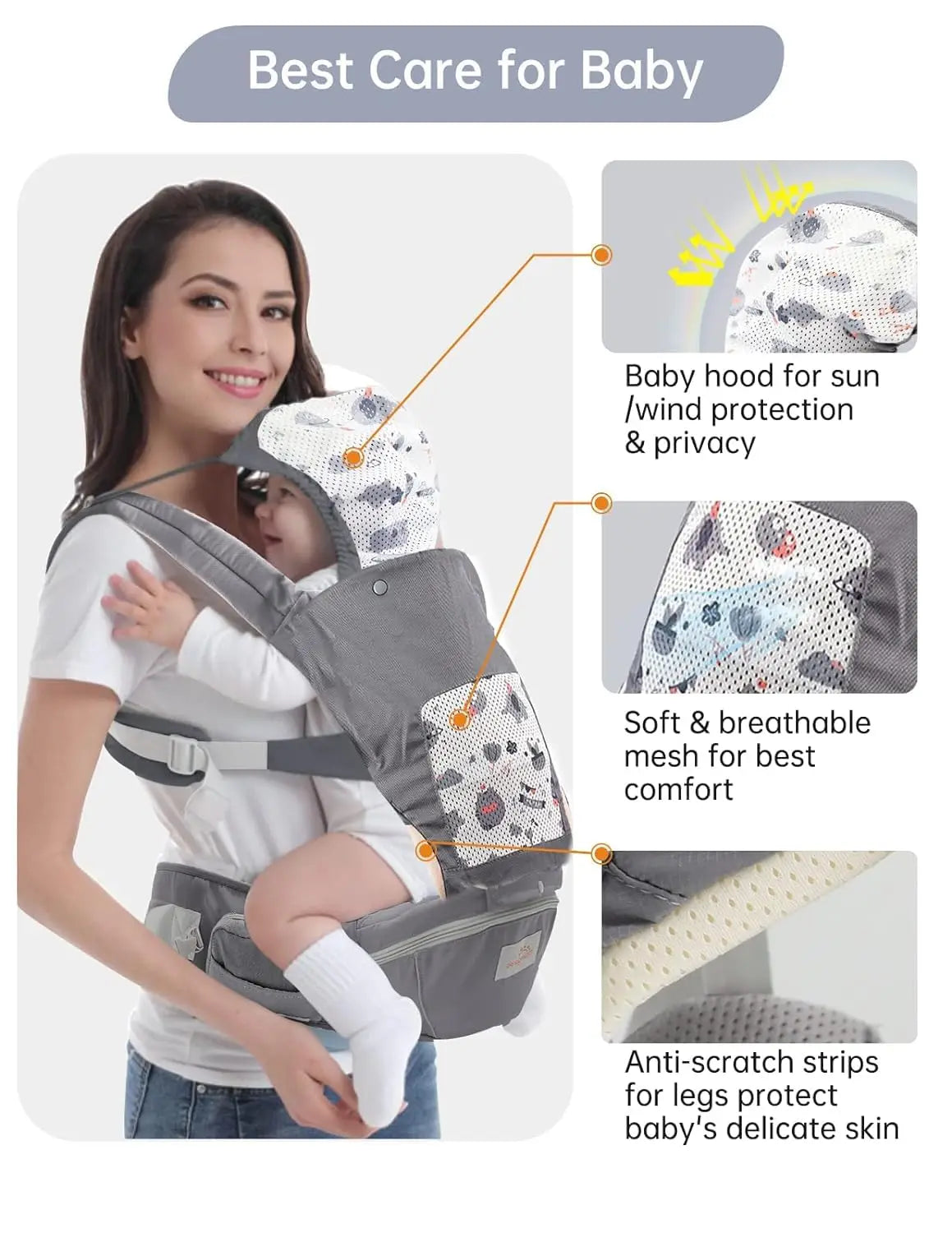 Baby Carrier  All Position