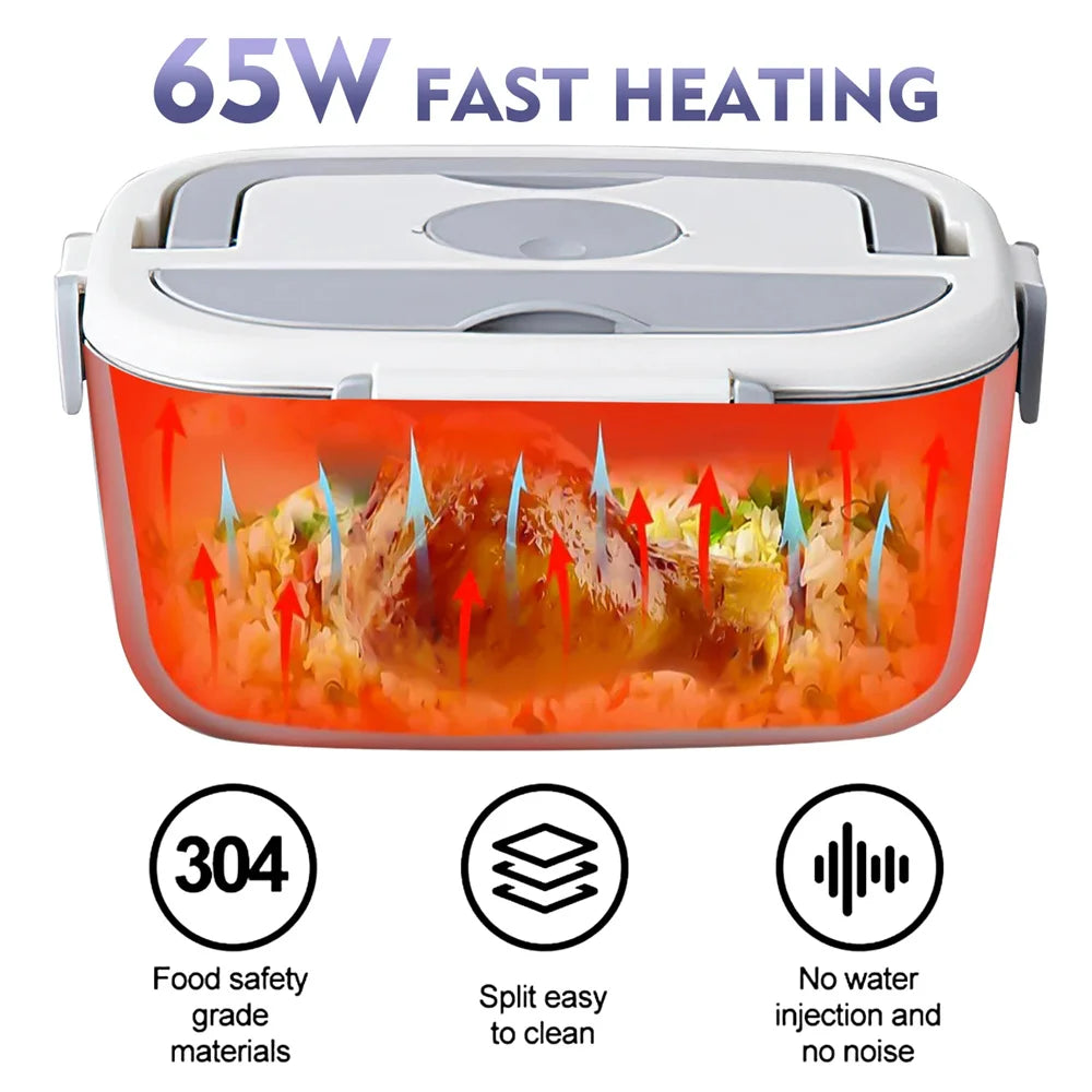 65W 1.5L Electric Lunch Box Food Warmer