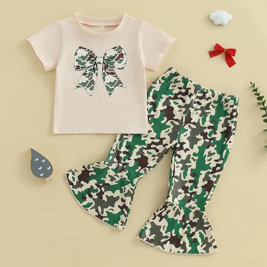 Floral Print Ruffle Short Sleeve 2 Piece Set
