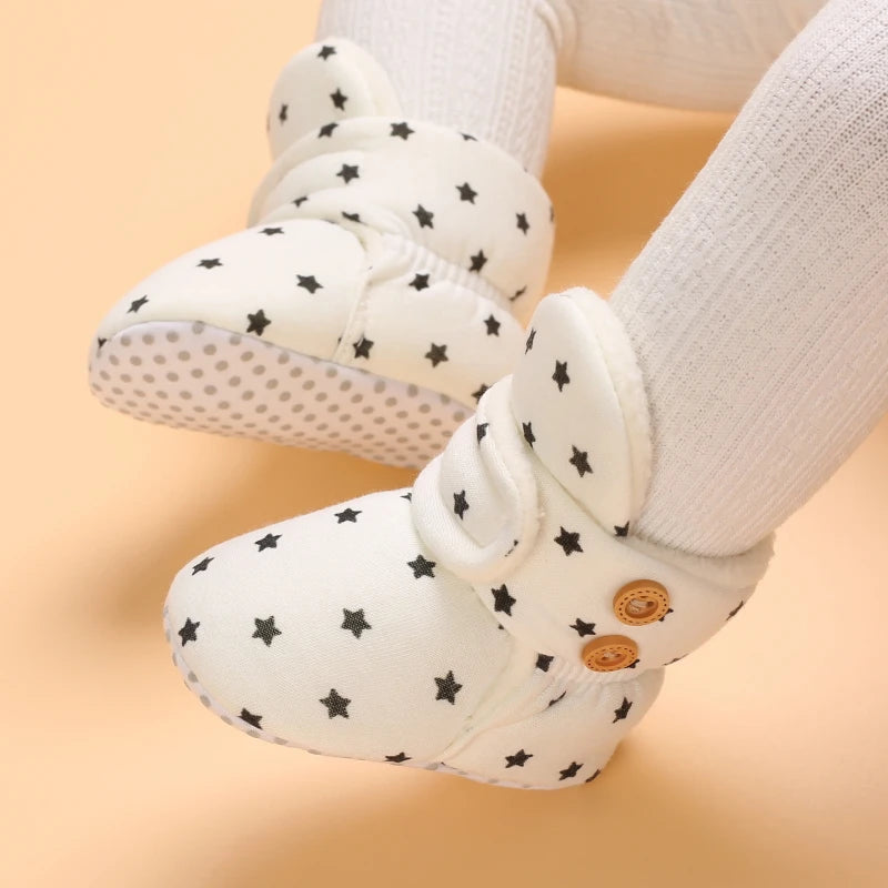0-18M  Plush Ankle Boot