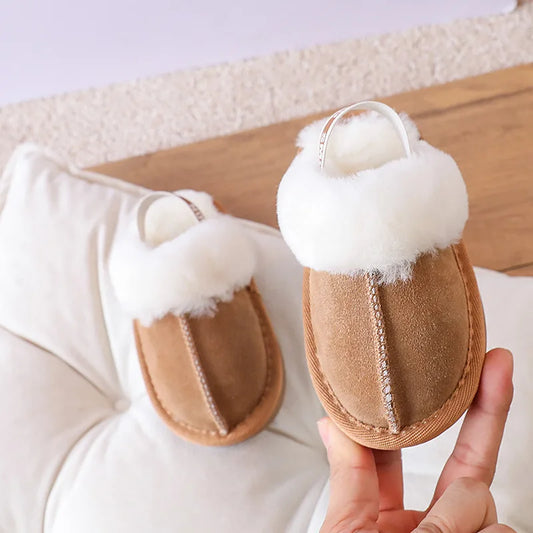 Casual Soft Soled and Plush Baby Shoes