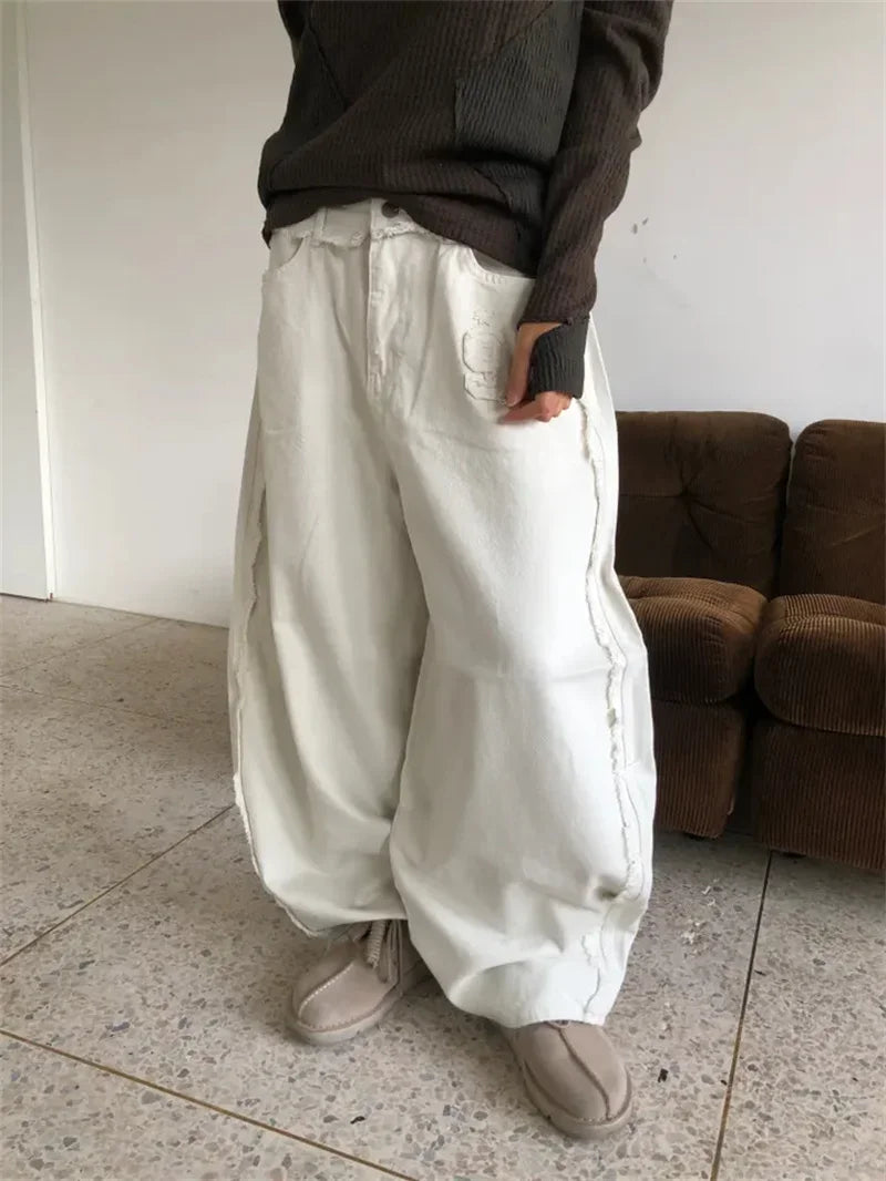 Casual Loose Oversized Wide Leg Jeans