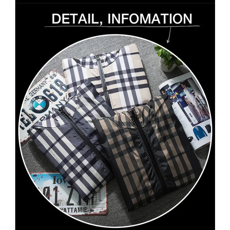 Classic Plaid Breath Jacket