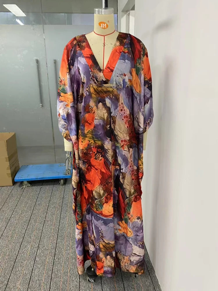 Elegant Vintage Maxi Dress