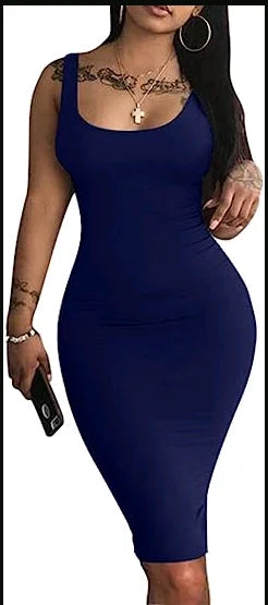 Tank Top Sleeveless Dress