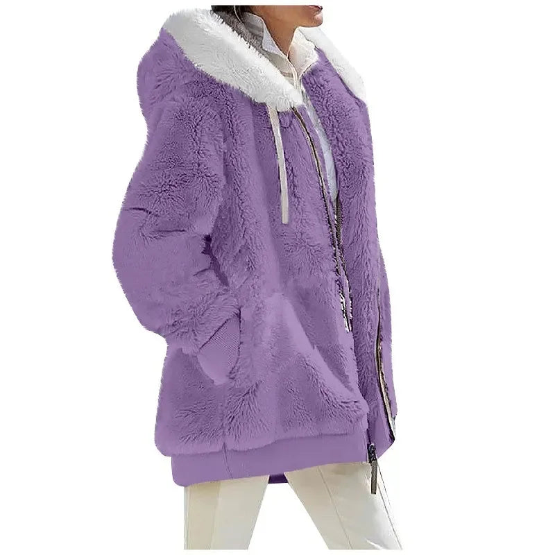 Cashmere Fleece Coat