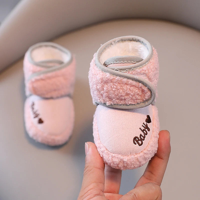 0-18M  Plush Ankle Boot