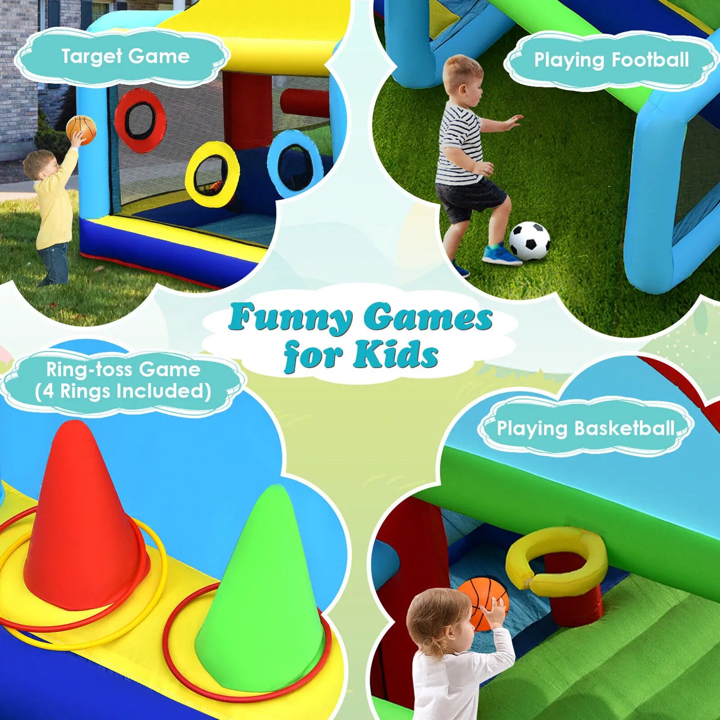 Inflatable Bounce House - My Store