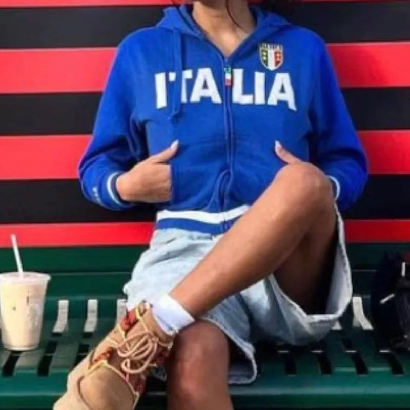 Vintage Zip Up Sweatshirt