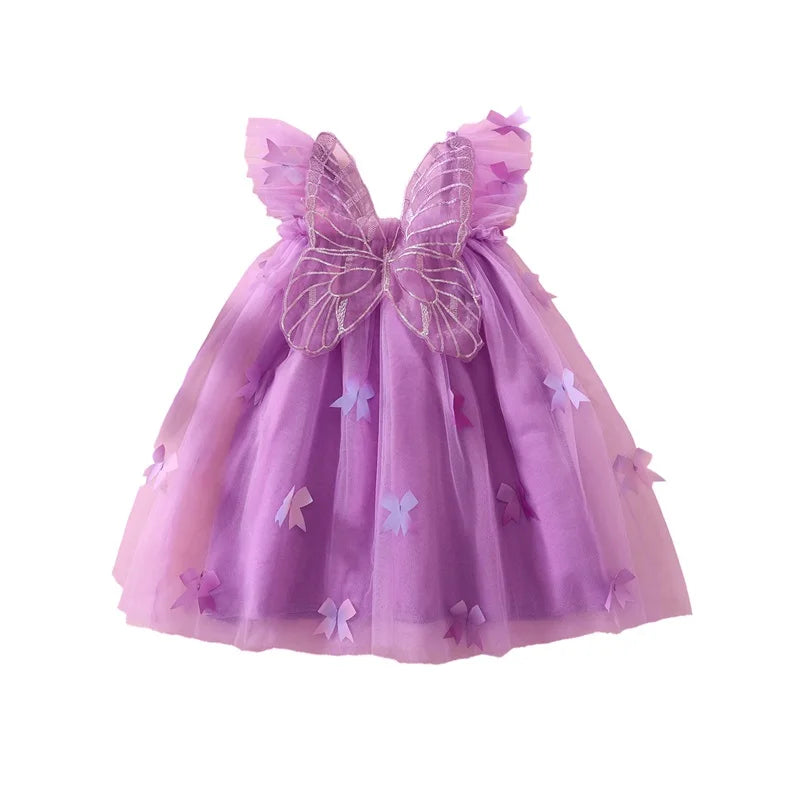 Sleeveless Square Neck Tulle Princess Dress
