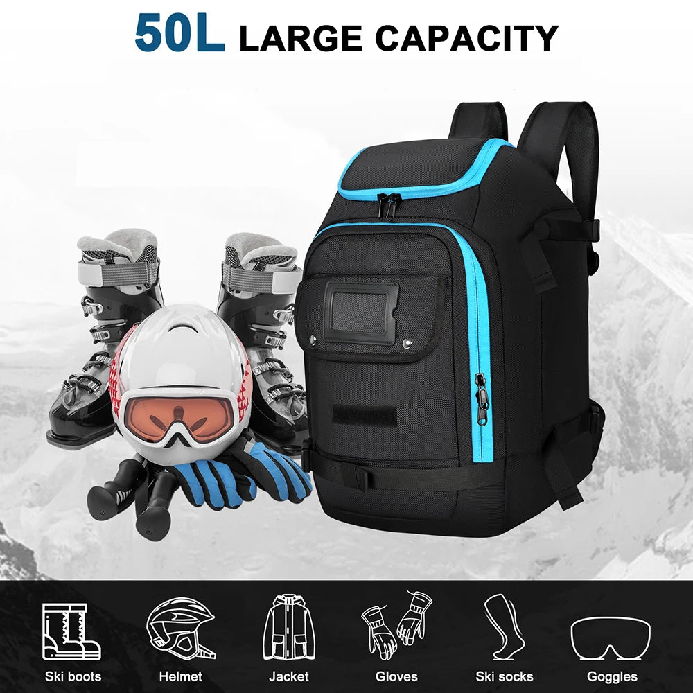 Ski Backpack Large Capacity Storage Bag