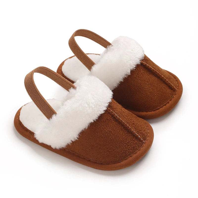 Casual Soft Soled and Plush Baby Shoes