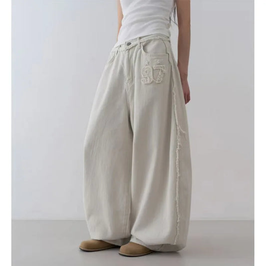 Casual Loose Oversized Wide Leg Jeans
