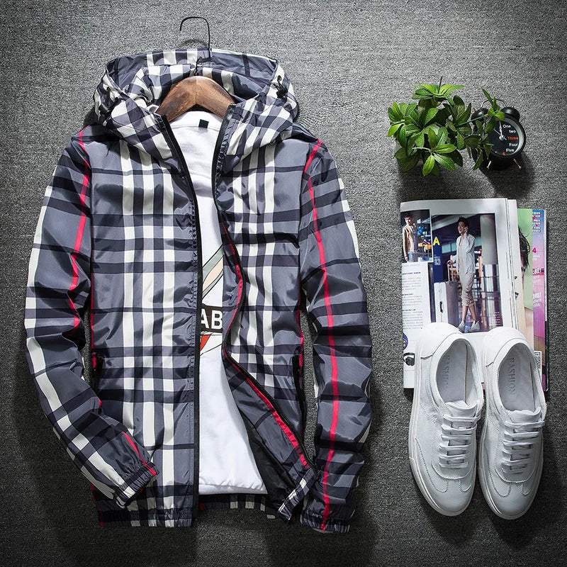 Classic Plaid Breath Jacket