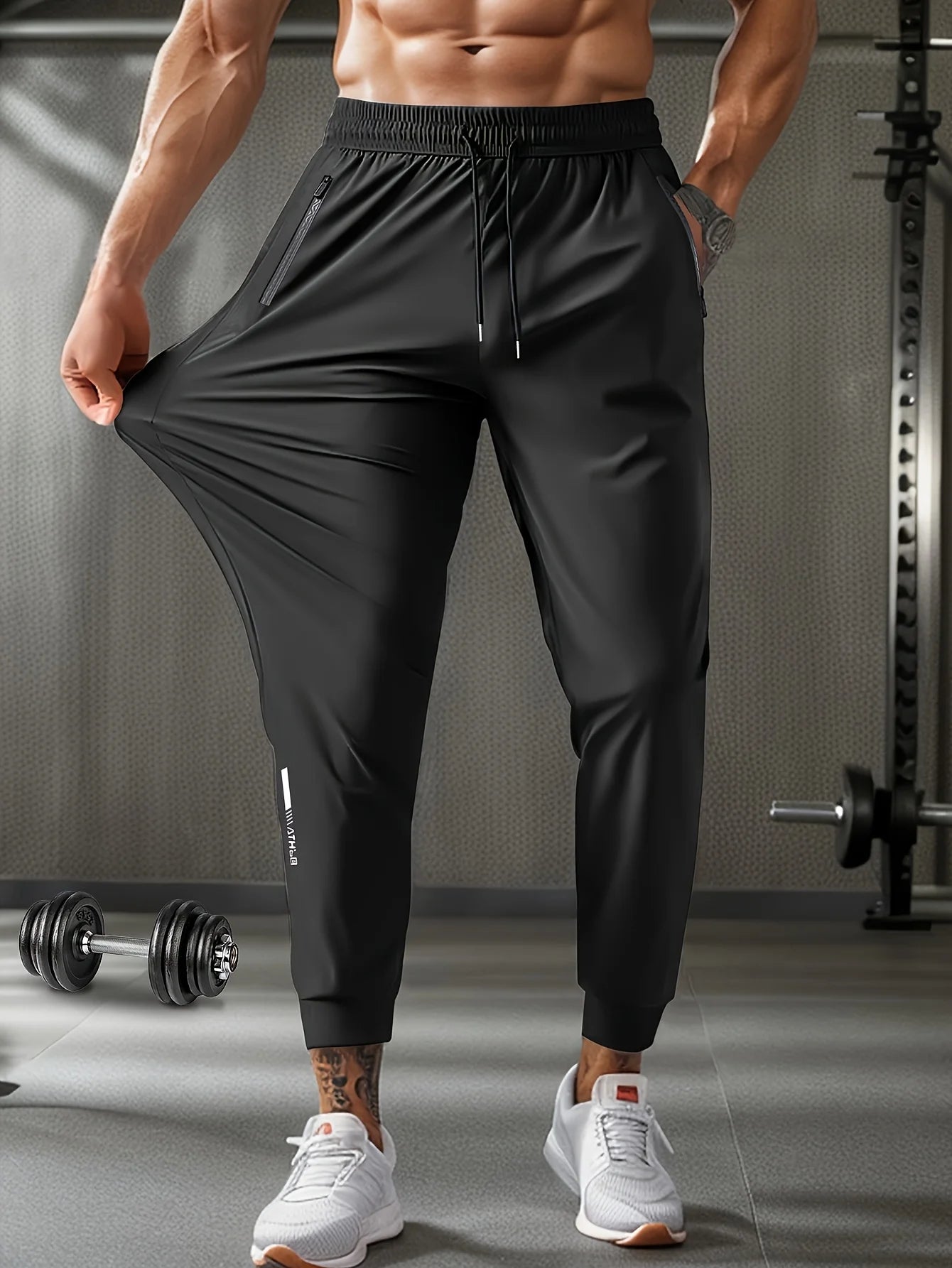 Men's Waist Drawstring  Sports Training Pants