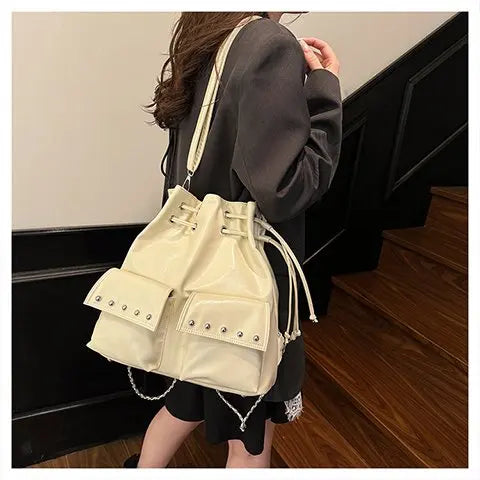 Premium Leather Crossbody Shoulder Purse