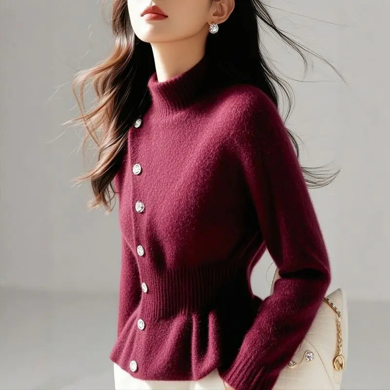 Turtleneck Knitted Sweater