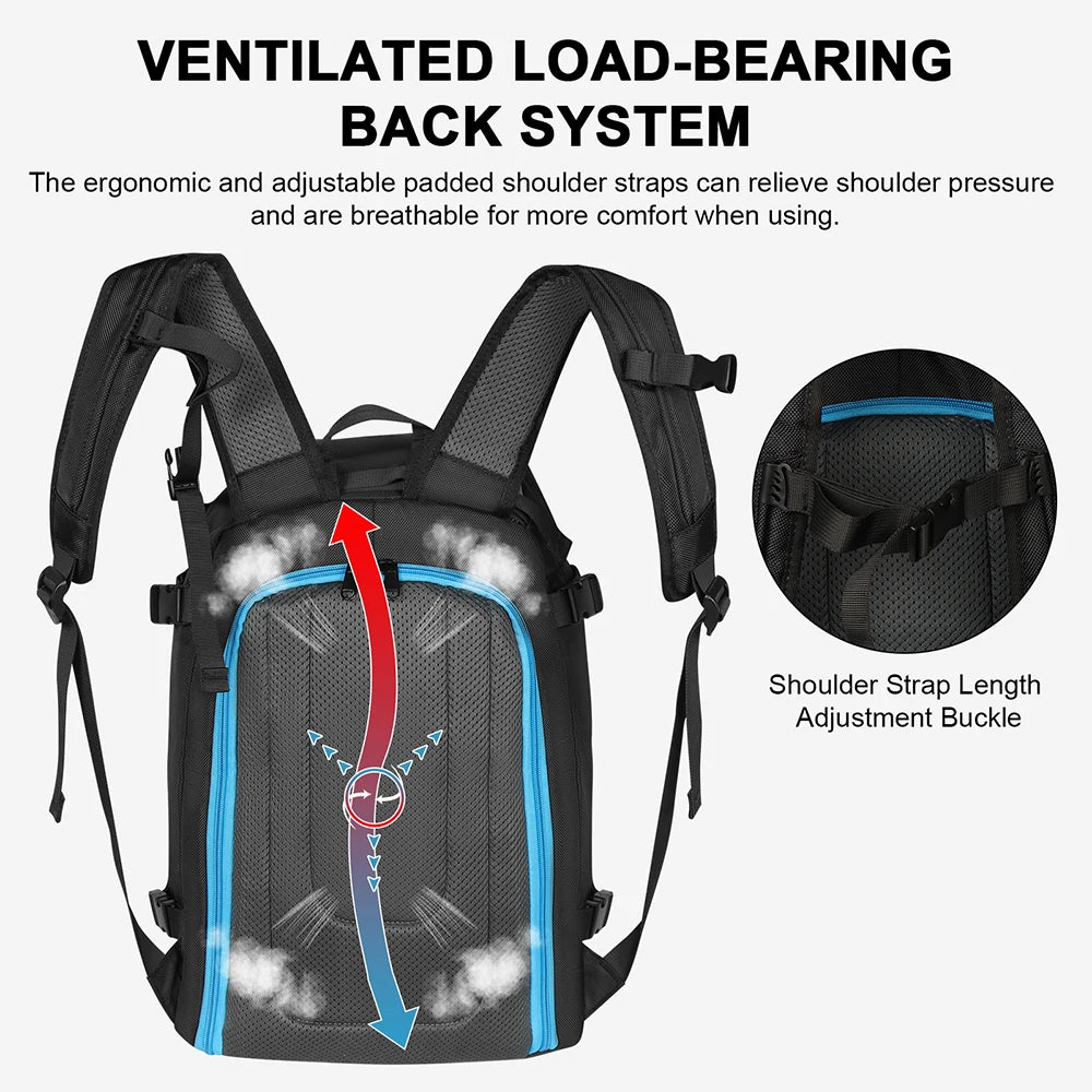 Ski Backpack Large Capacity Storage Bag