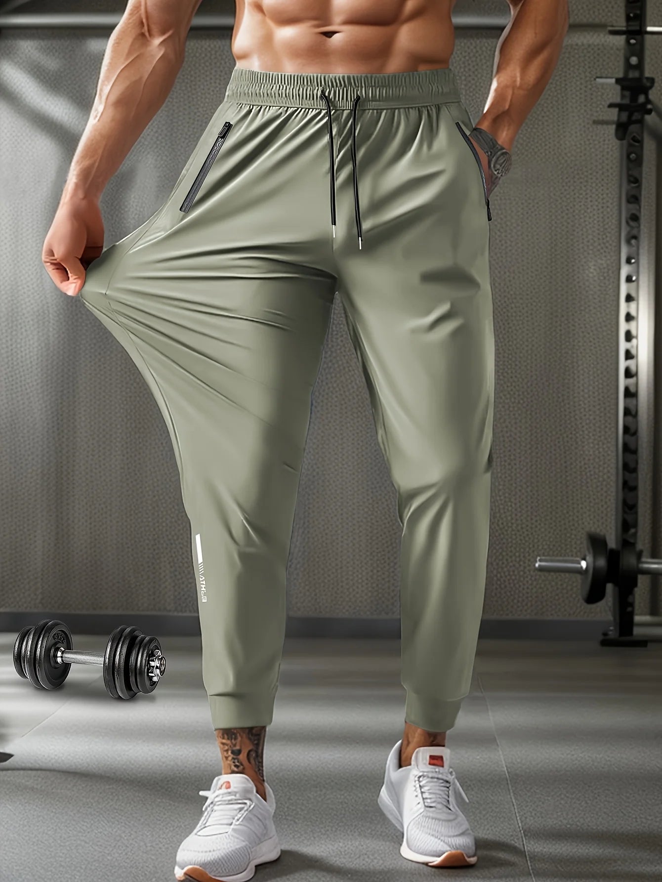 Men's Waist Drawstring  Sports Training Pants